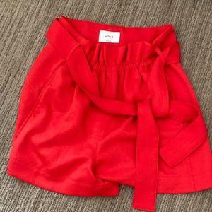 Wilfred red shorts